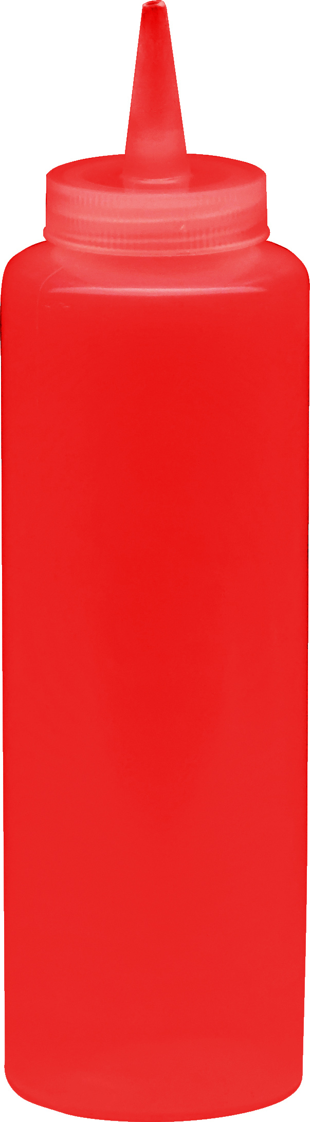 Диспенсер для бара красный (соусник) 250 мл 