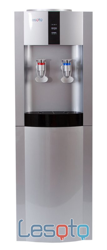 Кулер для воды LESOTO 16 L-B/E silver-black
